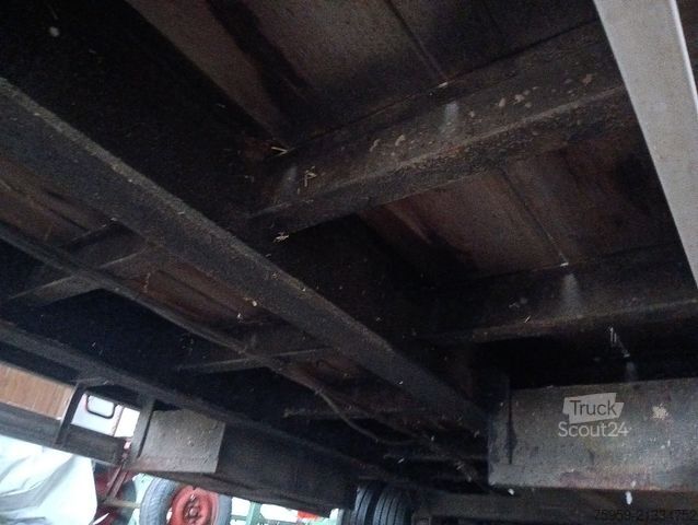 Žemagrindė platforma priekaba GOLDHOFER TÜ16/80 2-Achs Tieflader BPW Reifen+Bremsen 90%