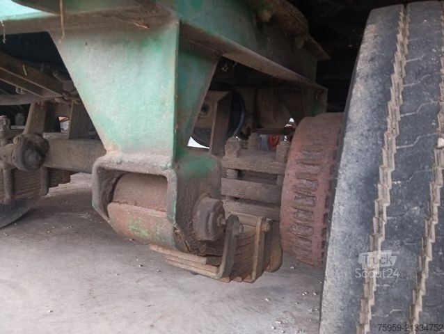 Žemagrindė platforma priekaba GOLDHOFER TÜ16/80 2-Achs Tieflader BPW Reifen+Bremsen 90%