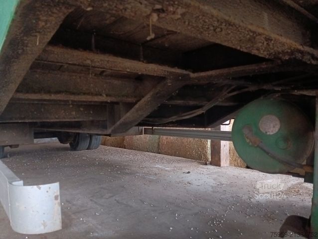 Žemagrindė platforma priekaba GOLDHOFER TÜ16/80 2-Achs Tieflader BPW Reifen+Bremsen 90%