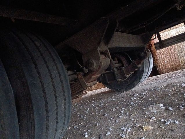 Žemagrindė platforma priekaba GOLDHOFER TÜ16/80 2-Achs Tieflader BPW Reifen+Bremsen 90%