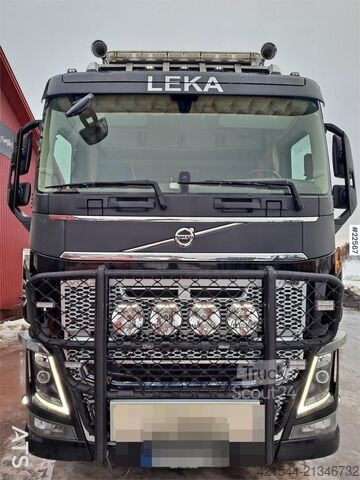 Kippiauto Volvo Fh16 650 6x4 Tipper Truck w/ Sørling Triple Traile