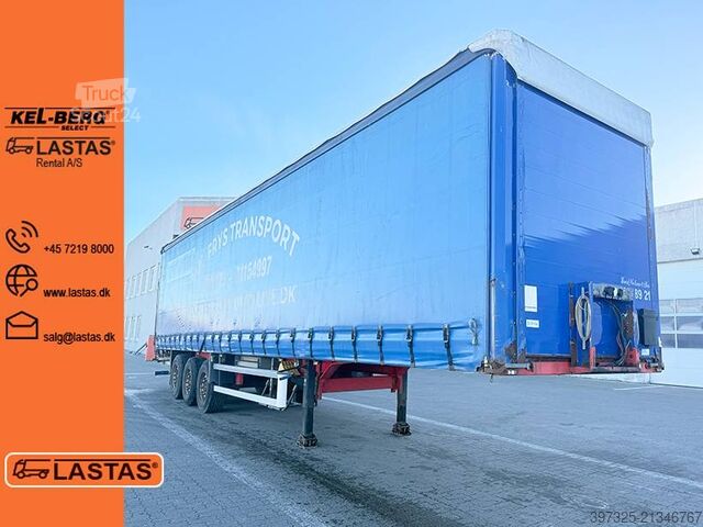 Bīdāmie tentiņi Kel-Berg Curtainsider / Planenauflieger / Gardin