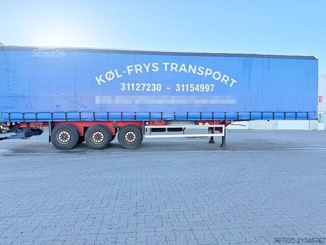Bīdāmie tentiņi Kel-Berg Curtainsider / Planenauflieger / Gardin