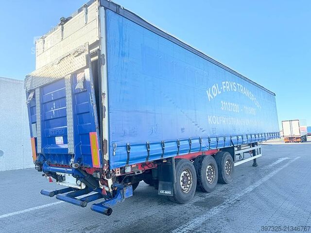 Bīdāmie tentiņi Kel-Berg Curtainsider / Planenauflieger / Gardin