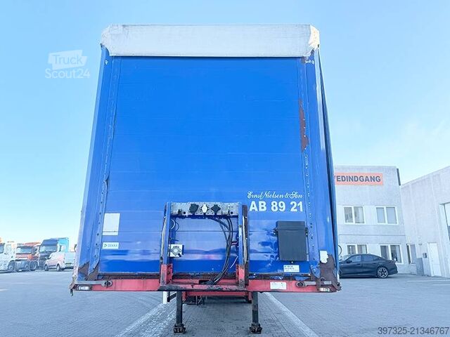 Bīdāmie tentiņi Kel-Berg Curtainsider / Planenauflieger / Gardin