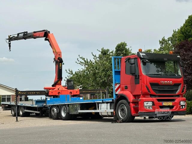 Ciężarówka z dźwigiem Iveco Stralis 420 !KRAAN/CRANE/GRUE/ Palfinger 22TM!!...