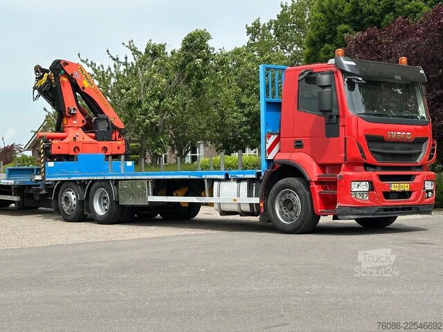 Ciężarówka z dźwigiem Iveco Stralis 420 !KRAAN/CRANE/GRUE/ Palfinger 22TM!!...