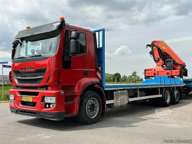 Ciężarówka z dźwigiem Iveco Stralis 420 !KRAAN/CRANE/GRUE/ Palfinger 22TM!!...
