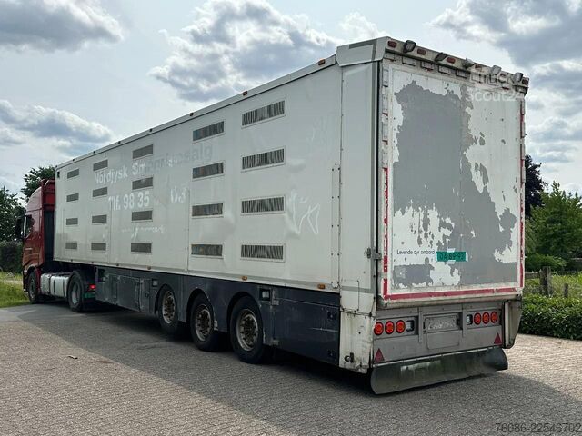 نقل المواشي Berdex NO BERDEX HMK 4 stock livestock trailer SPF