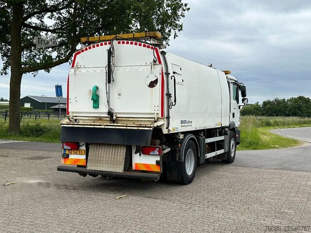 підмітальна машина MAN TGM 18.340 BEKKER LaGram/FAUN RAIL SWEEPER/Eise...