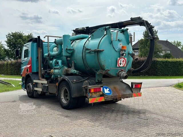 مركبة شفط DAF CF 75.250 WITH RAVO KZ7082/150 VACUUM / CHANNEL...