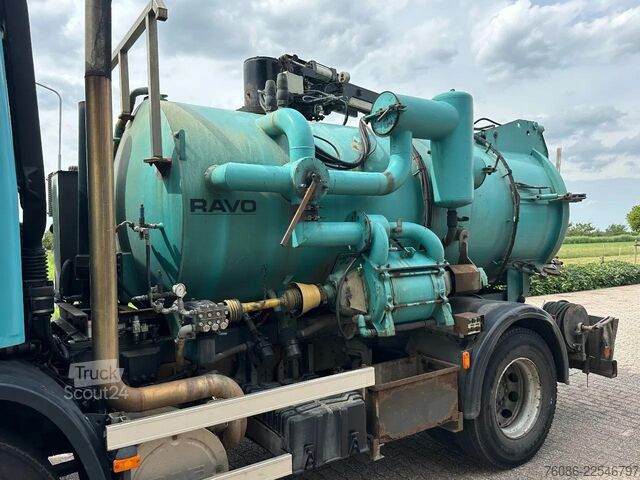 مركبة شفط DAF CF 75.250 WITH RAVO KZ7082/150 VACUUM / CHANNEL...