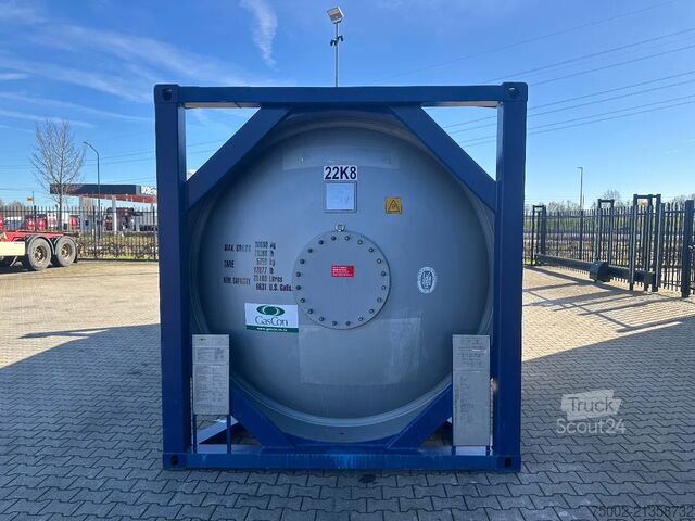 Conteneur-citerne Diversen 20FT ISO T50 Gastank / T50 / 25.000L / MAWP: 15...