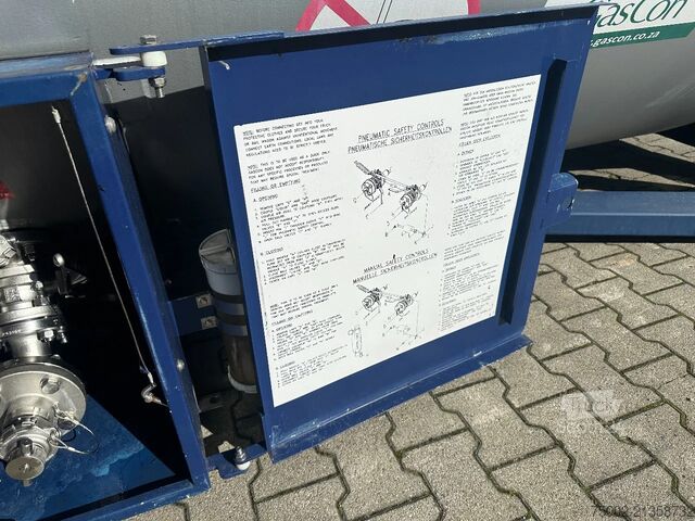 Conteneur-citerne Diversen 20FT ISO T50 Gastank / T50 / 25.000L / MAWP: 15...