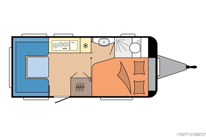Caravana de turismo Hobby De Luxe 460 UFe
