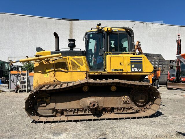 Yol silindiri KOMATSU D 65 PX - 18 **Ketten und Laufwerk NEU**