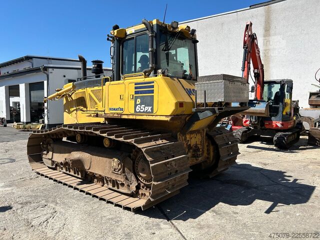 Yol silindiri KOMATSU D 65 PX - 18 **Ketten und Laufwerk NEU**