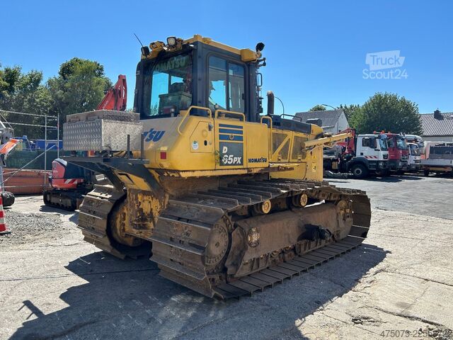 Yol silindiri KOMATSU D 65 PX - 18 **Ketten und Laufwerk NEU**