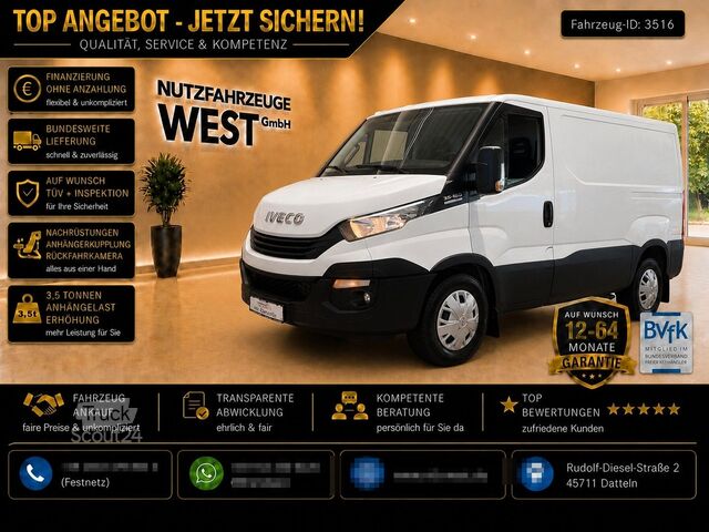 Fourgon tôlé IVECO Daily 35s18 3,0 HPI *AHK=3.500Kg*Garantie*1.Hd
