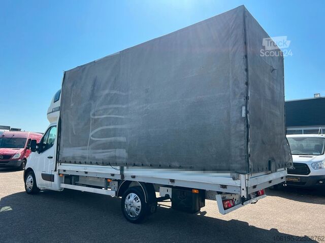 Camion bâché RENAULT Master XXL Maxi Pritsche+Plane+Schlafkabine