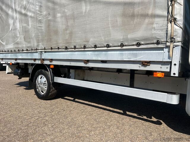 Camion bâché RENAULT Master XXL Maxi Pritsche+Plane+Schlafkabine