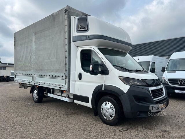 Samochód dostawczy z plandeką PEUGEOT Boxer 2,0 HDI Maxi XXL 4.800mm *MOTORSCHADEN*