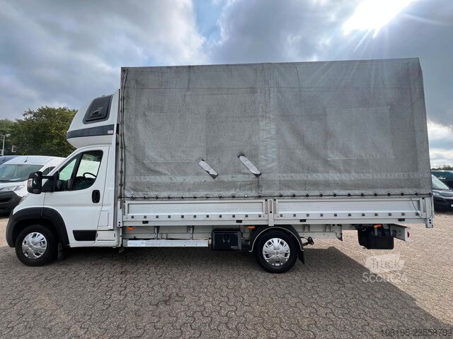 Samochód dostawczy z plandeką PEUGEOT Boxer 2,0 HDI Maxi XXL 4.800mm *MOTORSCHADEN*