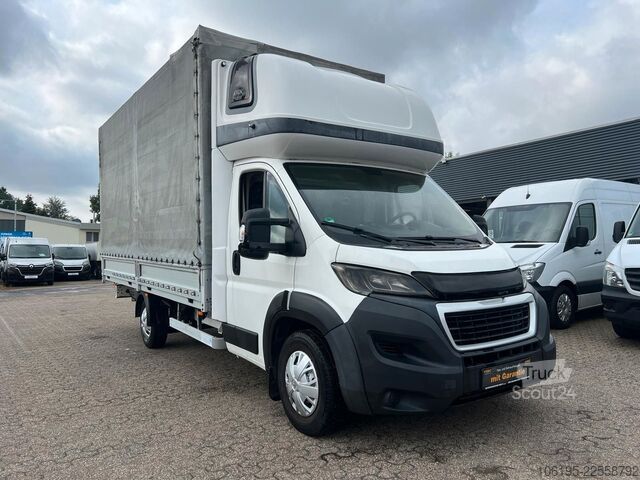 Samochód dostawczy z plandeką PEUGEOT Boxer 2,0 HDI Maxi XXL 4.800mm *MOTORSCHADEN*