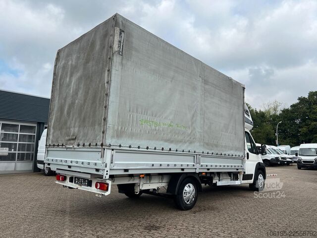 Samochód dostawczy z plandeką PEUGEOT Boxer 2,0 HDI Maxi XXL 4.800mm *MOTORSCHADEN*
