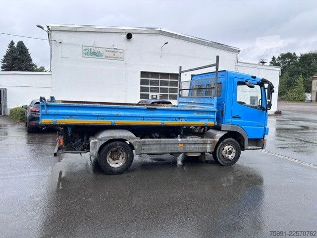 Τρίπλευρο ανατρεπόμενο φορτηγό MERCEDES-BENZ MB 916 Atego 2 Meiller Dreiseitenkipper wenig KM
