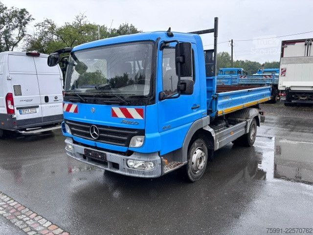 Τρίπλευρο ανατρεπόμενο φορτηγό MERCEDES-BENZ MB 916 Atego 2 Meiller Dreiseitenkipper wenig KM