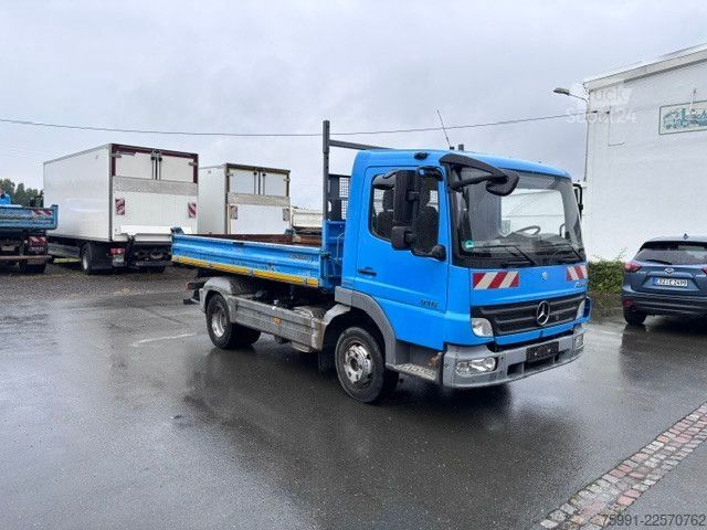 Τρίπλευρο ανατρεπόμενο φορτηγό MERCEDES-BENZ MB 916 Atego 2 Meiller Dreiseitenkipper wenig KM