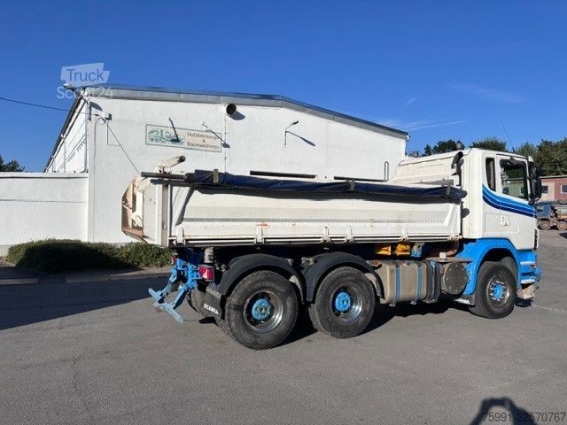 Τρίπλευρο ανατρεπόμενο φορτηγό SCANIA G440 Meiller Dreiseitenkipper Bordmstic
