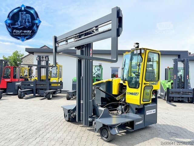 Fyrvägstruck Combilift C4000ET TRIPLEX 6350 WIDE FORK POSITIONE