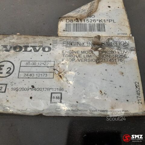 Motor Volvo Occ motor D8K280 Volvo + versnellingsbak Allison 3
