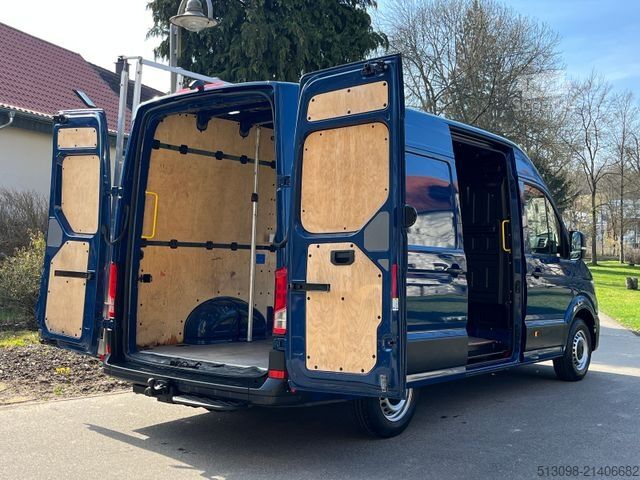 Furgão VOLKSWAGEN CRAFTER GLASGESTEL TRAILER ASSIST KLIMA AHK