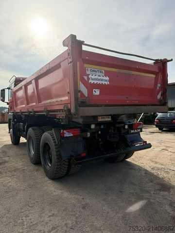 Üç taraflı damperli kamyon MAN 26.460 Kipper 6x4