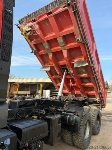 Üç taraflı damperli kamyon MAN 26.460 Kipper 6x4