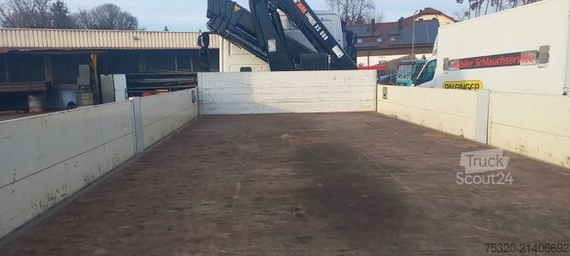 Camião de plataforma IVECO 160E280 Pritsche/Kran