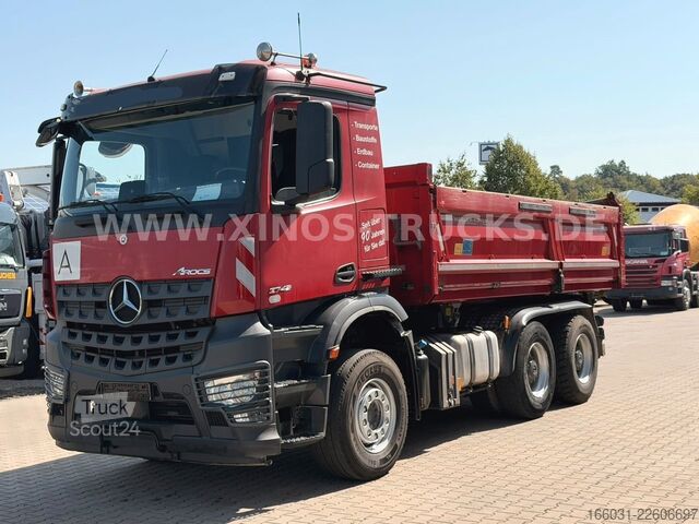 Wywrotka MERCEDES-BENZ Arocs 2745 6X4 Meiller DSK Bordmatic Blatt/Luft