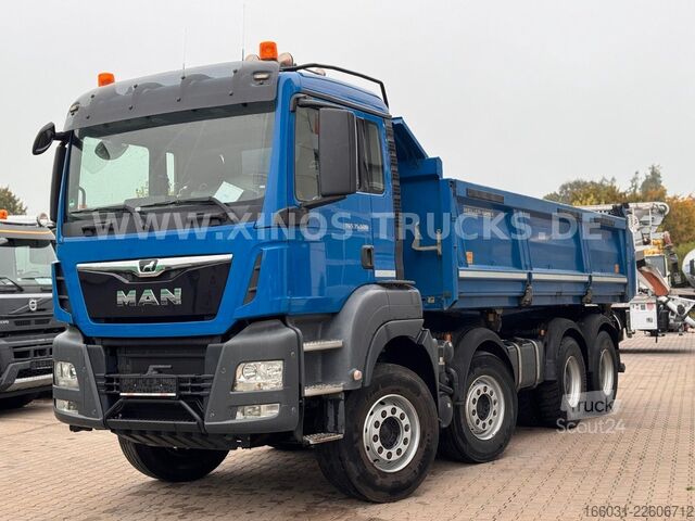 Trójstronna wywrotka MAN TGS 35.500 8X4 Meiller DSK Bordmatic
