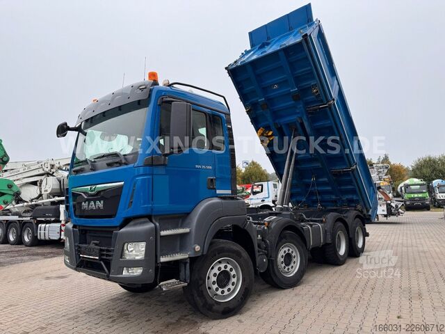 Trójstronna wywrotka MAN TGS 35.500 8X4 Meiller DSK Bordmatic