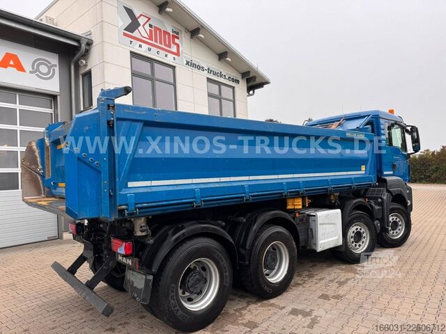 Trójstronna wywrotka MAN TGS 35.500 8X4 Meiller DSK Bordmatic
