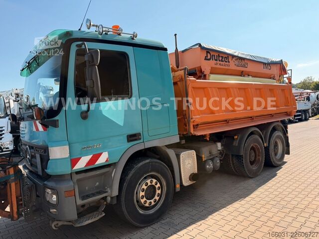 Вантажівка спеціального призначення MERCEDES-BENZ Actros 2646 6X4 Meiller Winter-Schaufel/Streu