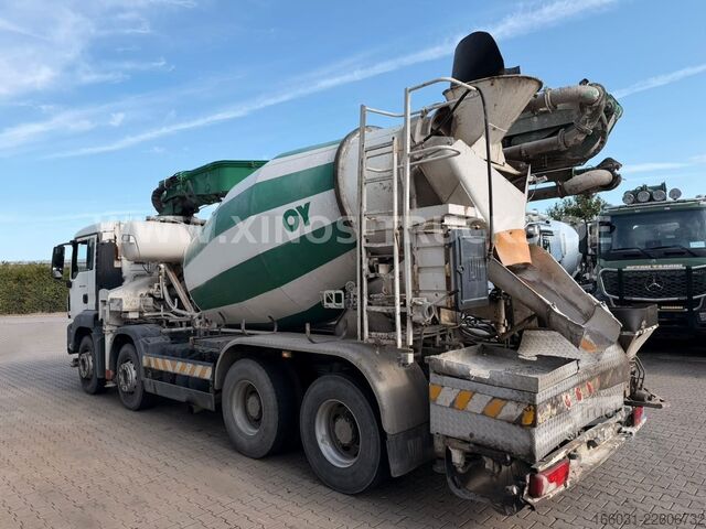 Beton pompası kamyonu MAN TGS 37.400 8X4 Putzmeister 24M/3.67 CS - 125MM