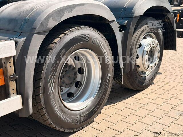 Tovornjak s kavljem za kontejnerje MERCEDES-BENZ Arocs 2636 6X2 Meiller Abroller - Lift/steering