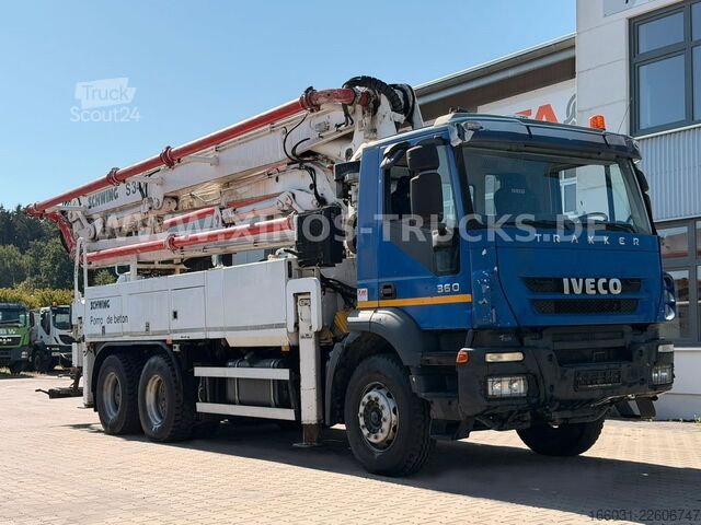 Autočerpadlo na betón IVECO TRAKKER 6X4 SCHWING S34X - 2700H ONLY!