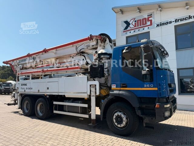 Autočerpadlo na betón IVECO TRAKKER 6X4 SCHWING S34X - 2700H ONLY!