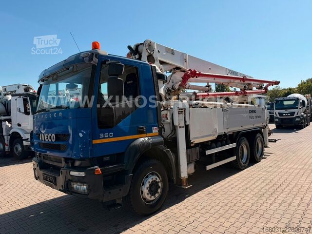 Autočerpadlo na betón IVECO TRAKKER 6X4 SCHWING S34X - 2700H ONLY!