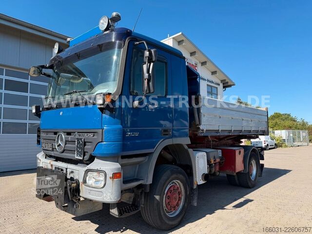Tovornjak prekucnik MERCEDES-BENZ Actros 2138 4X4 EUR3 Dreiseitenkipper AHK